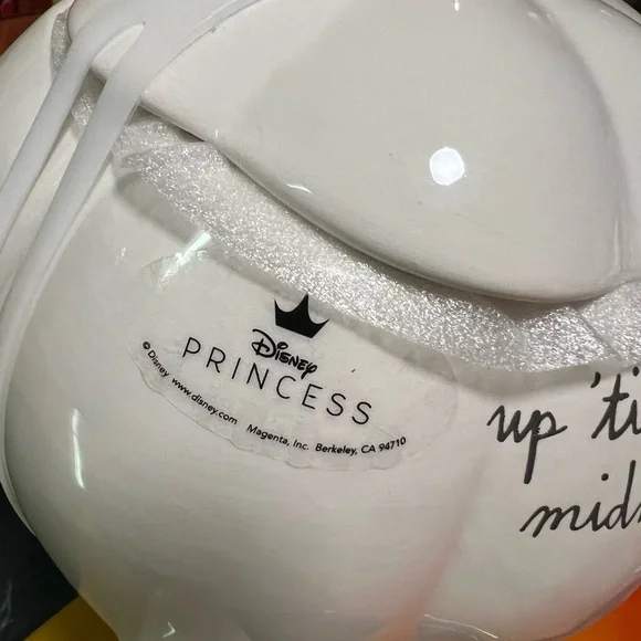 New Rae Dunn Disney princess cookie jar “up ‘til midnight “ - Picture 7 of 8